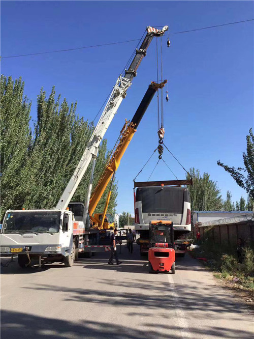 呼图壁县港口集装箱搬运案例